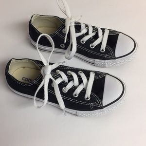 Converse Black Youth Sz 13